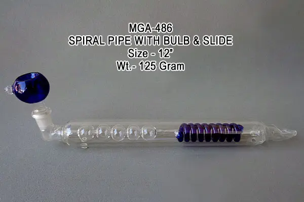 SPIRAL PIPE WITH BULB & SLIDE